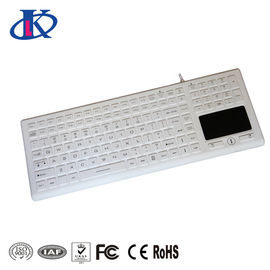 IP68 Waterproof Keyboard With 122 Keys Including 24 Function Keys And Numeric Keypad