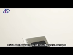 Touchpad van roestvrij staal