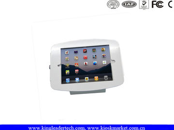 kopen iPad zet de Mini Witte van de de Vloertribune van de iPadkiosk Afsluitbare Muur & Desktop op online manufacture