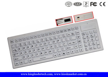 kopen De industriële Naleving Ingebouwde Touchpad van het Silicone Draadloze Toetsenbord IP67 online manufacture