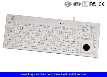 kopen Van het Siliconeusb van functiesleutels Wasbare het Toetsenbord Ingebouwde Trackball online manufacture