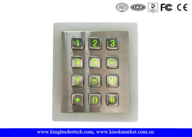 kopen Weerbestendig Groen Backlit Metaaltoetsenbord voor Laag - Lit-Milieu online manufacture