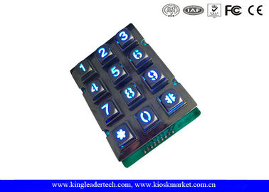 kopen De Legerings Metaaltoetsenbord van Zink van het vandaalbewijs met Backlit/Speldschakelaar 9 online manufacture