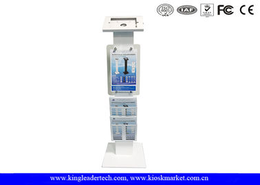 kopen Afsluitbare Kiosk Freestanding Veilige Ipad met Logo Panel Leaflet Rack online manufacture