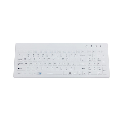 kopen Draadloos het Silicone Medisch Toetsenbord van antivirusbluetooth met het Numerieke toetsenblok van 12 Functiesleutels online manufacture