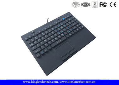 kopen De aangepaste Lay-out 87keys maakt Toetsenbord met On/Off Schakelaar waterdicht die in Touchpad wordt gebouwd online manufacture
