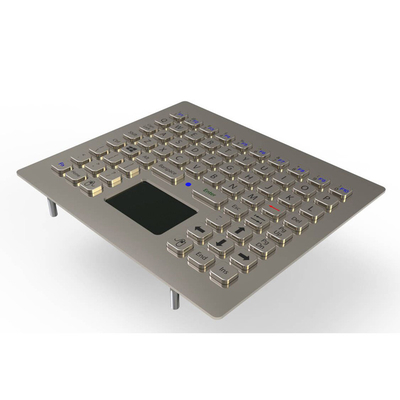 kopen Superkleine industriële toetsenbord van roestvrij staal met touchpad en functionele toetsen voor machines online manufacture