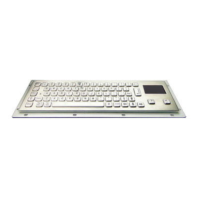 kopen Robuust Compact IP65 Waterdicht Vandaldicht Roestvrij Staal Industrieel Militair Kiosk Keyboard Met Touchpad online manufacture