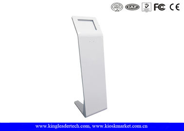 kopen De aangepaste Freestanding Tribune van de Tabletkiosk met Groot Gebied voor Embleemdruk online manufacture
