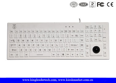 kopen Van het de Lay-outsilicone van Noorwegen het Waterdichte Toetsenbord met Trackball en Klantgerichte Lay-out online manufacture