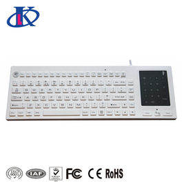 kopen Waterdicht Backlit Siliconetoetsenbord 2 - in -1 Touchpad de Interface van USB PS/2 van het Aantalstootkussen online manufacture