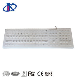 kopen IP68 wasbaar Siliconetoetsenbord met of zonder Backlit Sleutels in Witte of Zwarte Kleur online manufacture