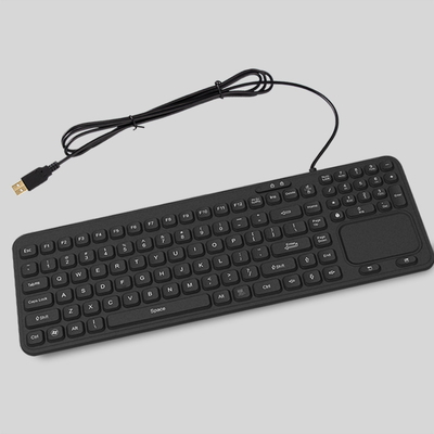 kopen IP68 wasbaar medisch industrieel achtergrondclavier met functionele toetsen, Numerica-toetsenbord en touchpad online manufacture