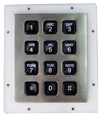 kopen Ruw Waterdicht Vandal-proof Toetsenbord met 12 Back-lit Sleutelsideaal voor Donker Milieu online manufacture