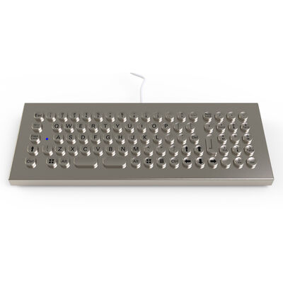 kopen IP65-IP68 Compacte Roestvrijstalen Desktoptoetsenbord met Numeriek Toetsenbord en Optionele Functietoetsen online manufacture