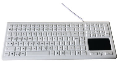 kopen Medisch Silicone Waterdicht Toetsenbord 122 de Functionele Duitse Lay-out van Sleutelsbacklight online manufacture