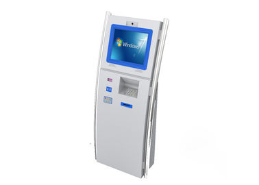 kopen Het aangepaste Koudgewalste Staal Materiële TSK8011 van het Kaartjes Digitale Touche screen Kiosk online manufacture