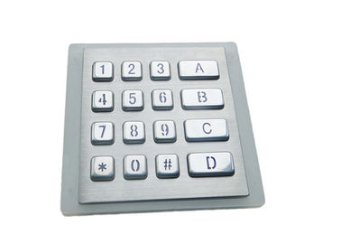 kopen Het Toetsenbord Facultatieve Interface USB PS2 RS232 van het matrijs4*4 Backlit Metaal online manufacture
