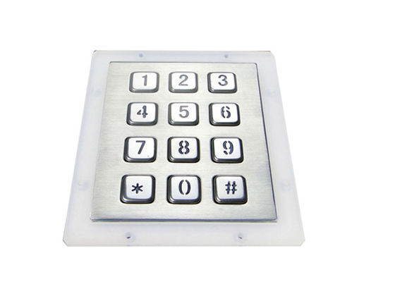 kopen 12 Toetsenbord IP65 van het sleutels Backlit Metaal voor Automaten online manufacture