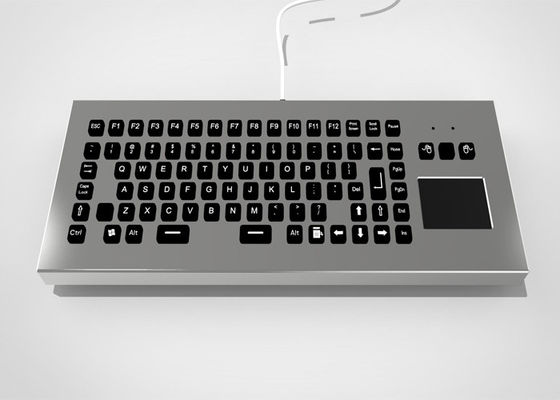 kopen Backlit Toetsenbord van het de Desktopmetaal van USB PS/2 Ruwe met Functiesleutels en Touchpad online manufacture