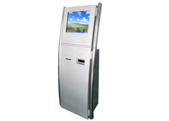kopen Standalone Kiosk 300nits van het Informatietouche screen met Twee Houvast Polen online manufacture