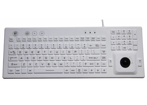 kopen Maken 106 Sleutels van CEI 60512-4 Mechanisch Toetsenbord 100mA PS2 met Trackball waterdicht online manufacture