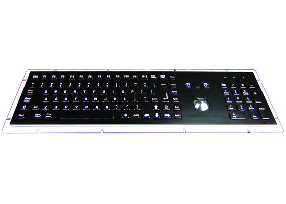 kopen Het gegalvaniseerde Industriële Vloeibare Bewijs van het Metaaltoetsenbord met Optische Trackball Muis online manufacture
