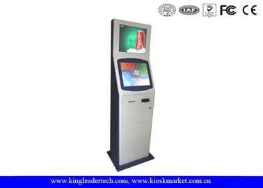 kopen Twee Vertoningentouchscreen van de Anti Bestand de Vloer de Glansvandaal van de Monitorkiosk Status online manufacture