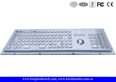 kopen Ruw Metaal Industrieel Toetsenbord met Trackball 103 Functiesleutels en Aantaltoetsenbord online manufacture