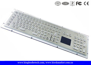 kopen F-N-Sleutel en het Stofdichte Industriële Toetsenbord van het Aantaltoetsenbord met Touchpad-vloeibaar-Bewijs in PS/2 of USB-Interface online manufacture