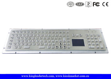 kopen IP65 het ruwe Industriële Toetsenbord van het Kioskmetaal met Touchpad-Functiesleutels en Aantaltoetsenbord online manufacture