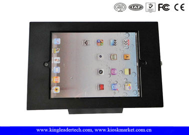 kopen Bijlage van de Desktop de Zwarte 9.7Inch Ipad Kiosk met Veiligheidsslot voor Anti-diefstal online manufacture