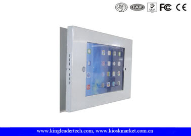kopen De muur zette Ruwe de Kioskbijlage van Metaalipad met Slanke Zwarte Steun voor Ipad 2/3/4/AIR op online manufacture