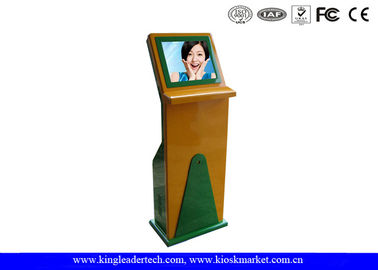 kopen De interactieve Anti-Glare Freestanding Kiosk van het Aanrakingsscherm voor de Universitaire Winkel van het de Bouwtheater online manufacture