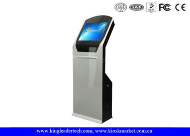 kopen De binnen Freestanding Kiosk van het ZAAGtouche screen met Thermische Printer/Streepjescodescanner online manufacture