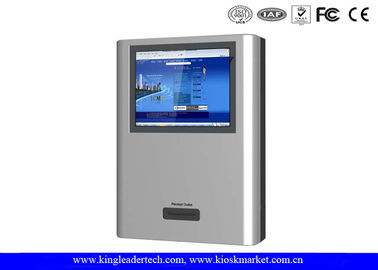 kopen De ruimtebesparende Ontwerpmuur zet Kiosk met Thermische Ontvangstbewijsprinter op, TFT LCD-Vertoning online manufacture