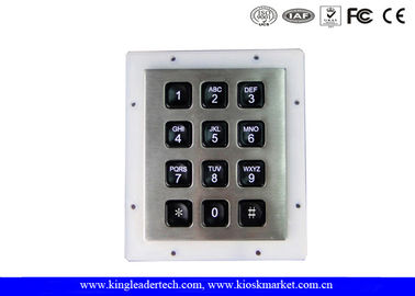 kopen Ruw IP65 Waterdicht Backlit Metaal Numeriek Toetsenbord voor Milieu laag-Lit in 3x4 Matrijs online manufacture