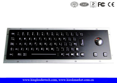 kopen Zwart Industrieel Toetsenbord met Optische Trackball in Volledige Reissleutels bij IP65 Classificatie online manufacture