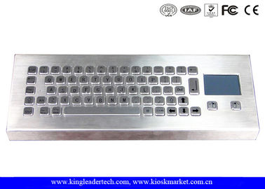 kopen 64 Toetsenbord van de sleutels het Industriële Desktop, Metaaltoetsenbord met Touchpad online manufacture