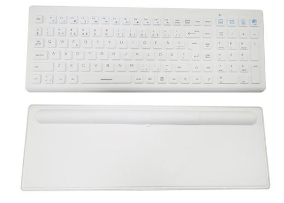 kopen Ergonomiesilicone Draadloos Medisch Toetsenbord 106 Sleutels met Achterstootkussen online manufacture