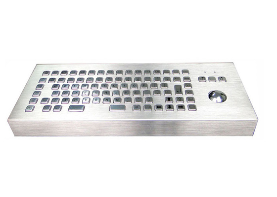 kopen Toetsenbord van de het Metaal het Industriële Computer van het stofbewijs met Trackball 86 Sleutels online manufacture