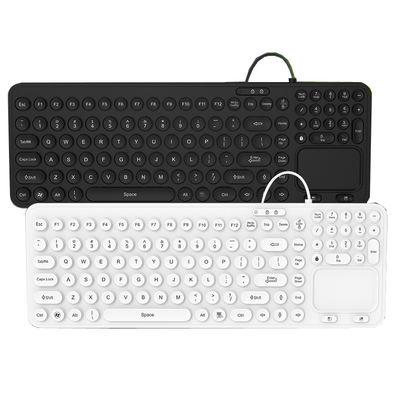 IP68 wasbaar militair medisch industrieel achtergrondclavier met functieknoppen, Numerica-toetsenbord en touchpad