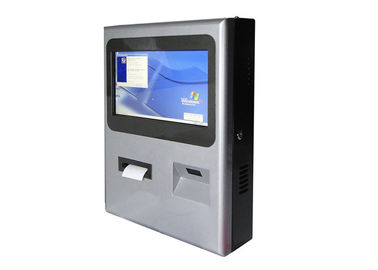 Wallmount Interactieve IR Touchscreen Kiosk met QR-code en Barcode Reader en Thermische Printer